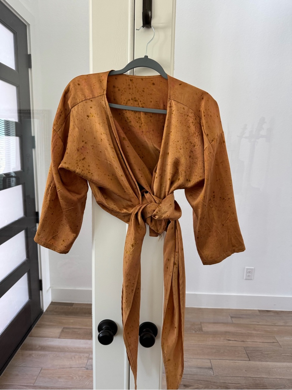 Miranda Bennett Studios Silk Wrap Top